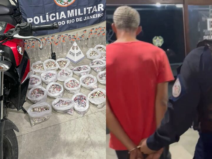 Polícia prende suspeito de homicídios e tráfico na Comunidade do Capote, em São Gonçalo