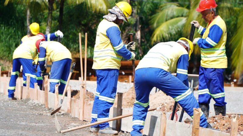 Obras avançam no Parque RJ, que já começa a ganhar forma