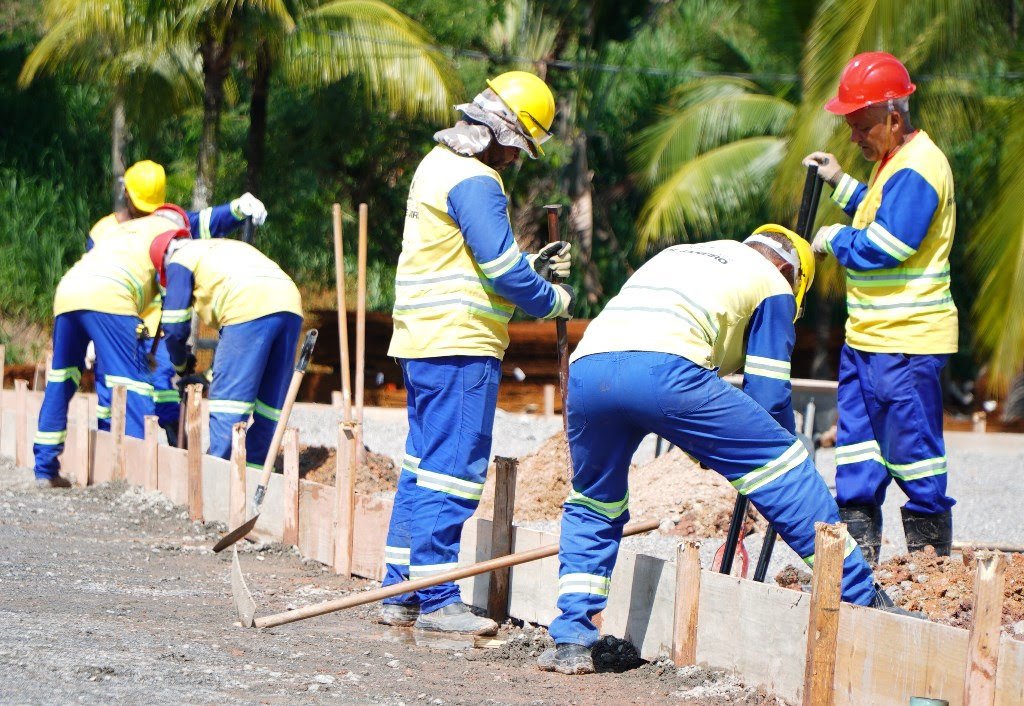Obras avançam no Parque RJ, que já começa a ganhar forma