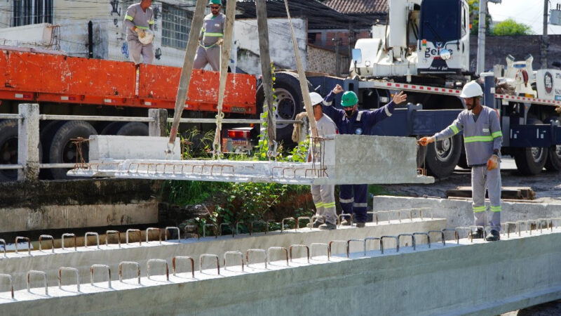 Começa a construção de ponte no Trecho 3 do MUVI