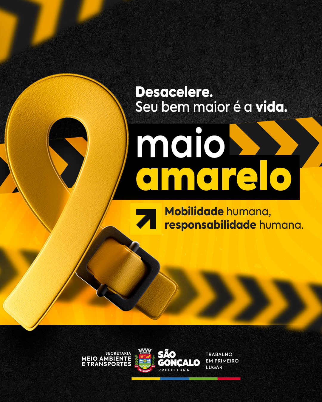 São Gonçalo promove extensa programação para Maio Amarelo