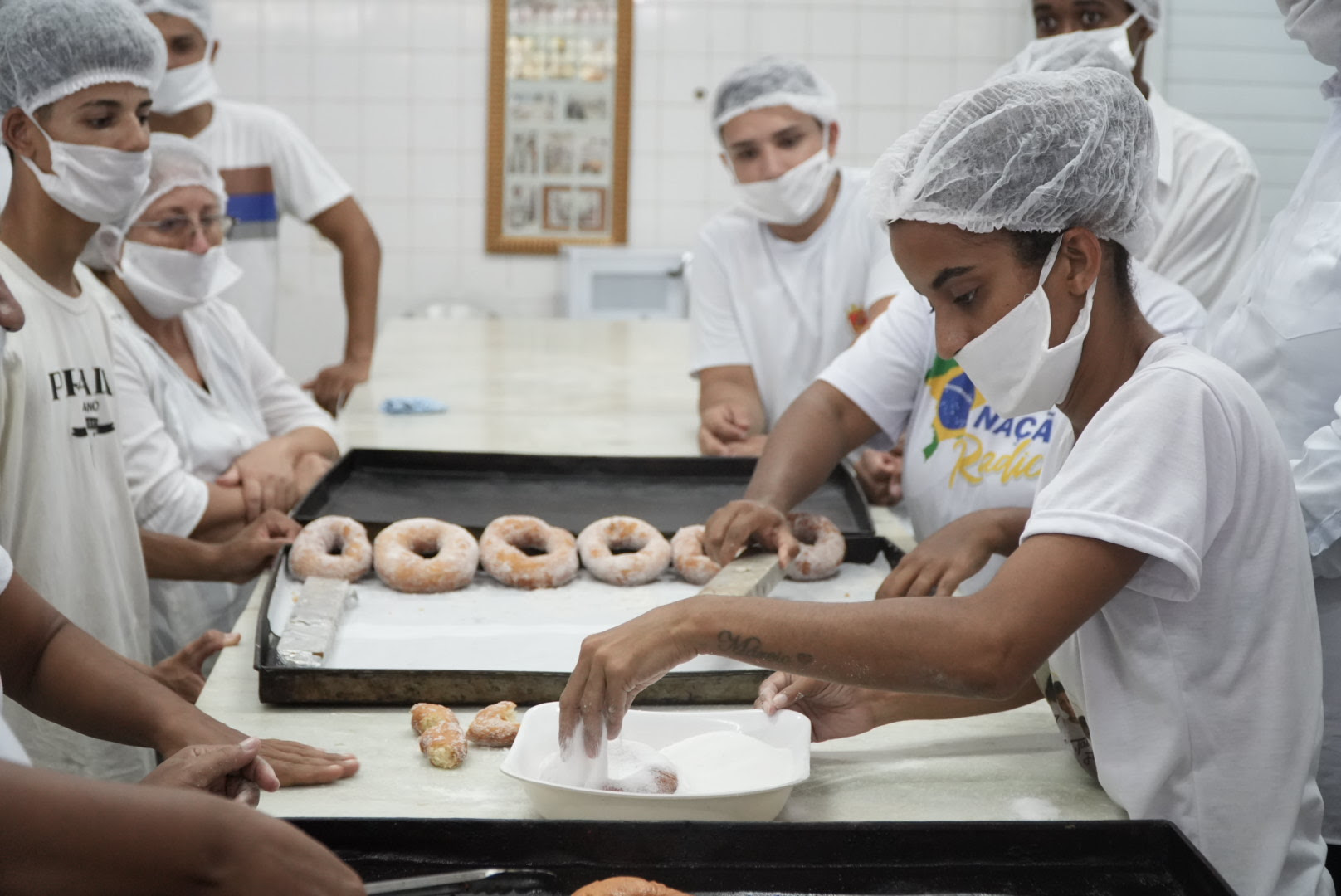 Aulas na Padaria Escola seguem a todo vapor