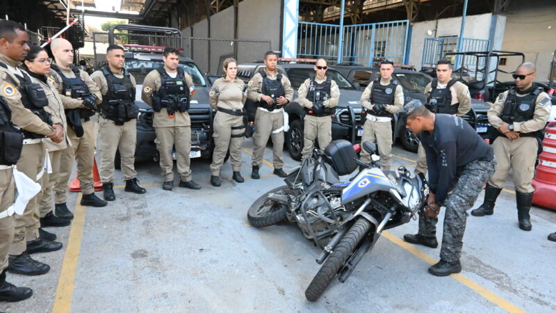 Guarda Municipal de Niterói participa de curso inédito de motopatrulhamento