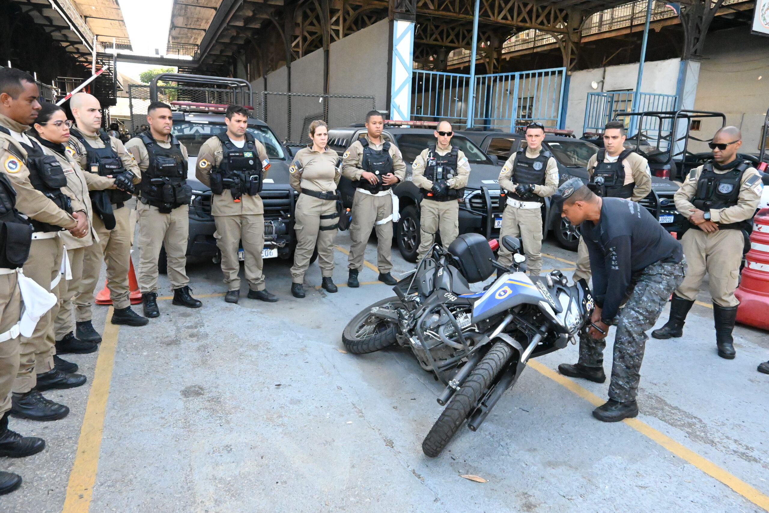 Guarda Municipal de Niterói participa de curso inédito de motopatrulhamento