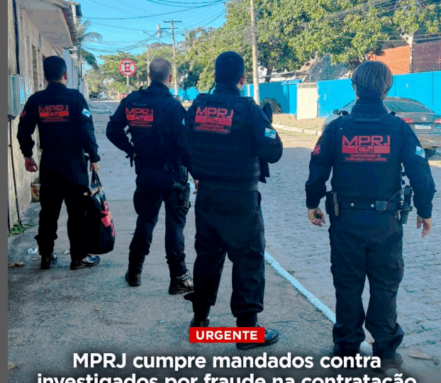 MPRJ cumpre mandados contra servidores e gestores públicos investigados por fraude na contratação de empresa de fisioterapia em Búzios