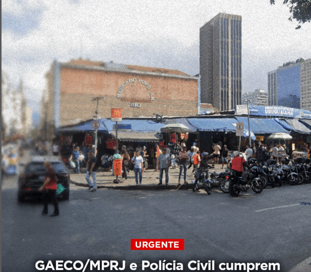 GAECO/MPRJ e Polícia Civil cumprem mandados contra organização criminosa atuante no camelódromo da Uruguaiana