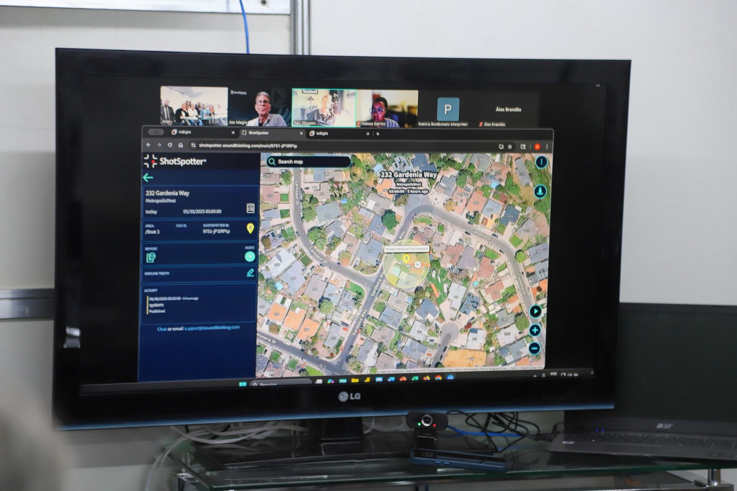 Niterói investe em segurança pública e lança o único sistema de detecção de tiros e geolocalização em tempo real do Brasil