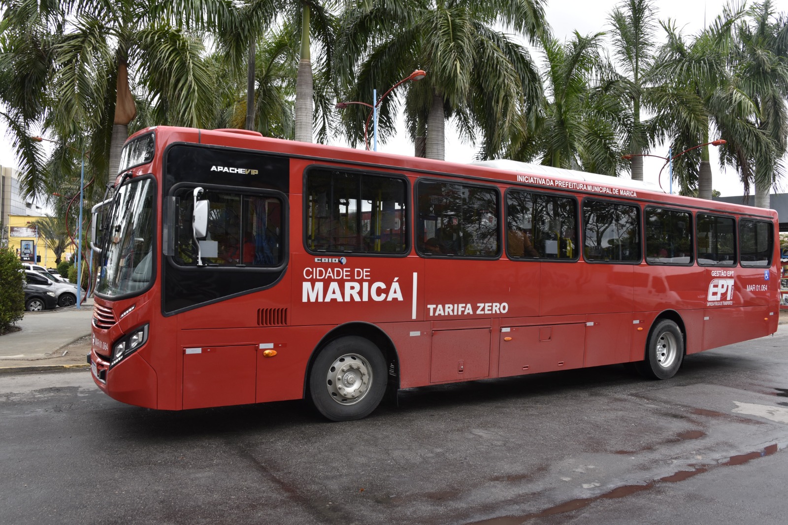 Prefeitura de Maricá lança nova linha de ônibus ‘Vermelhinhos’ a partir desta terça-feira (27/05)
