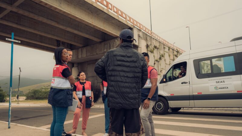 Prefeitura de Maricá intensifica ações de assistência a pessoas em situação de rua