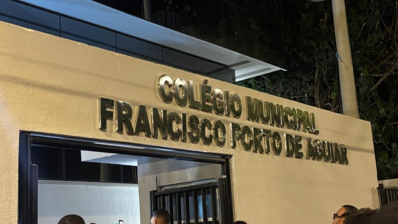 Novo prédio do Colégio Municipal Francisco Porto de Aguiar é inaugurado em Arraial do Cabo