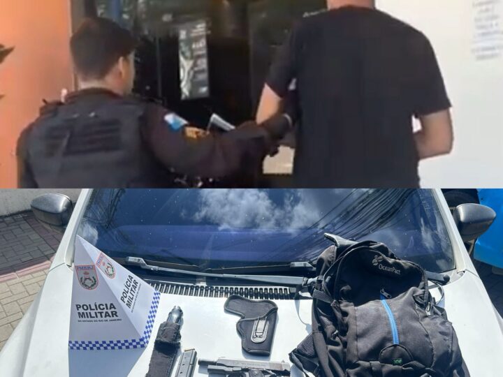 Polícia Militar do 12º BPM prende em Inoã suspeito de assalto à casa de vereador em Saquarema