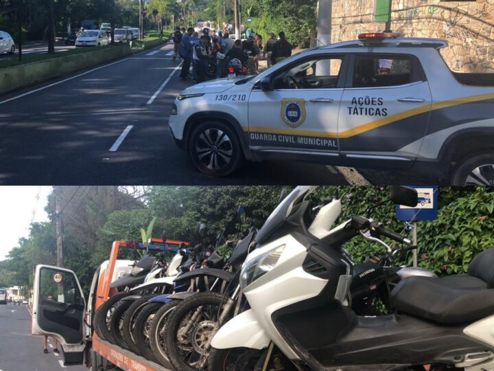 Prefeitura de Niterói e Polícia Militar começam a acabar com as motos barulhentas que perturbam a paz dos moradores