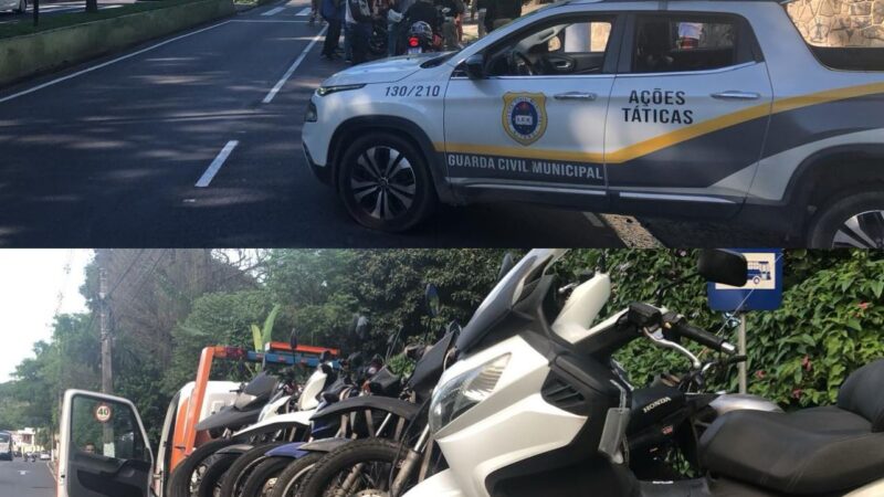 Prefeitura de Niterói e Polícia Militar começam a acabar com as motos barulhentas que perturbam a paz dos moradores