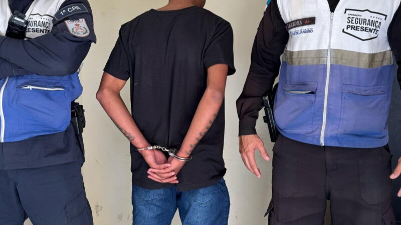 Segurança Presente Niterói prende acusado de associação ao tráfico e resistência após perseguição no Cafubá