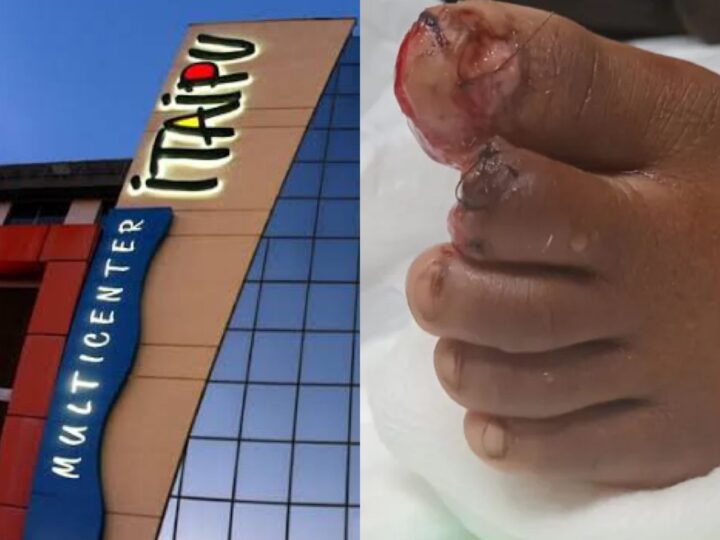 Tragédia no shopping: menino de 7 anos perde parte do dedo em escada rolante no Itaipu Multicenter, em Niterói