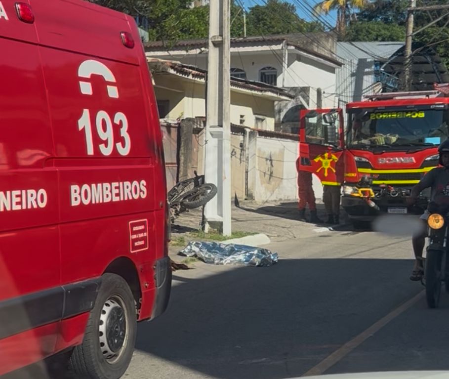 Morador do Caramujo morre em grave acidente de moto em Niterói