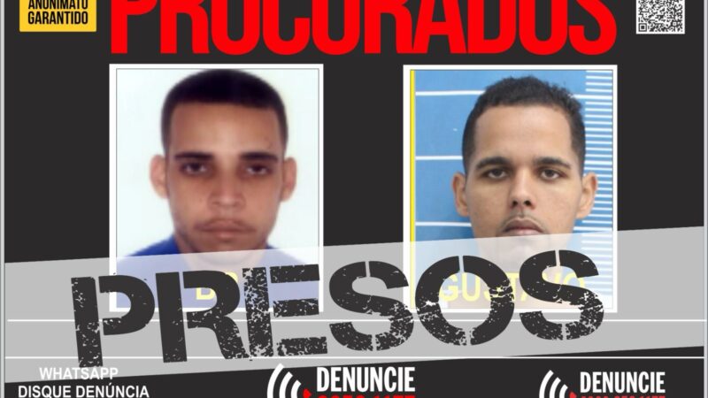 Dois foragidos ligados ao tráfico são presos em operação policial na comunidade do Serrão, em Niterói