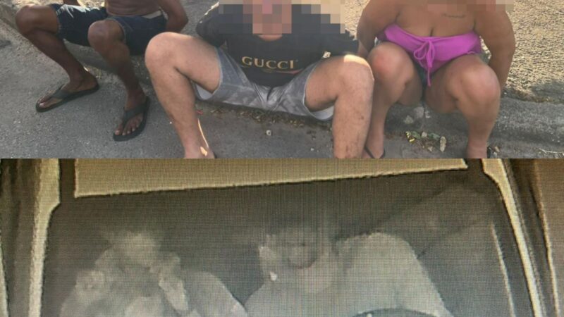 Polícia intercepta trio suspeito de roubos no Fonseca, em Niterói