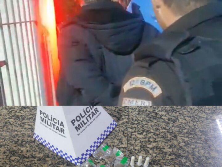 Homem é preso por tráfico de drogas em Bambuí, Maricá