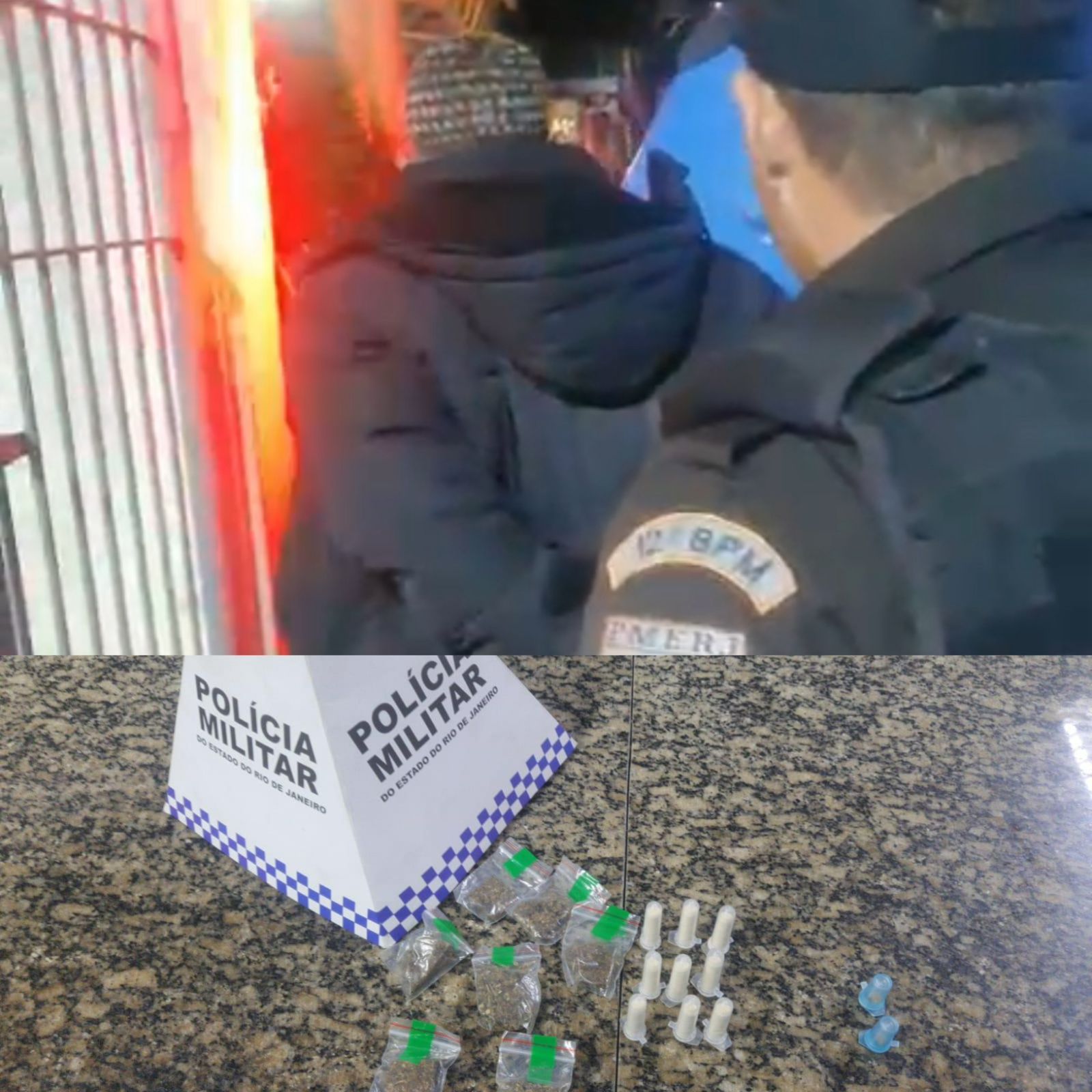 Homem é preso por tráfico de drogas em Bambuí, Maricá