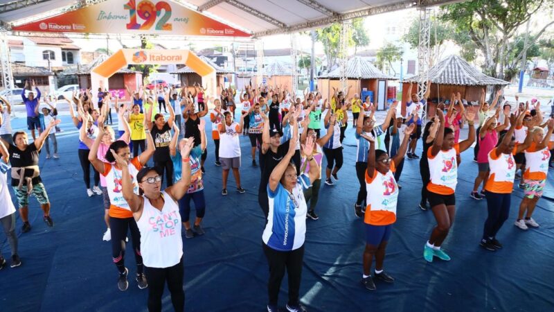 Itaboraí 192 anos: Aulão de capoterapia, dança e funcional movimenta o Centro