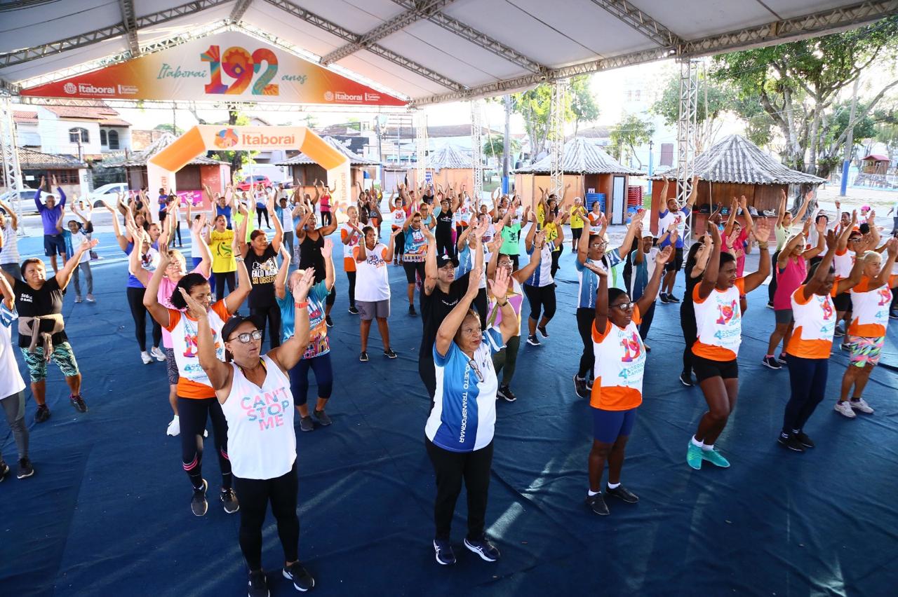 Itaboraí 192 anos: Aulão de capoterapia, dança e funcional movimenta o Centro