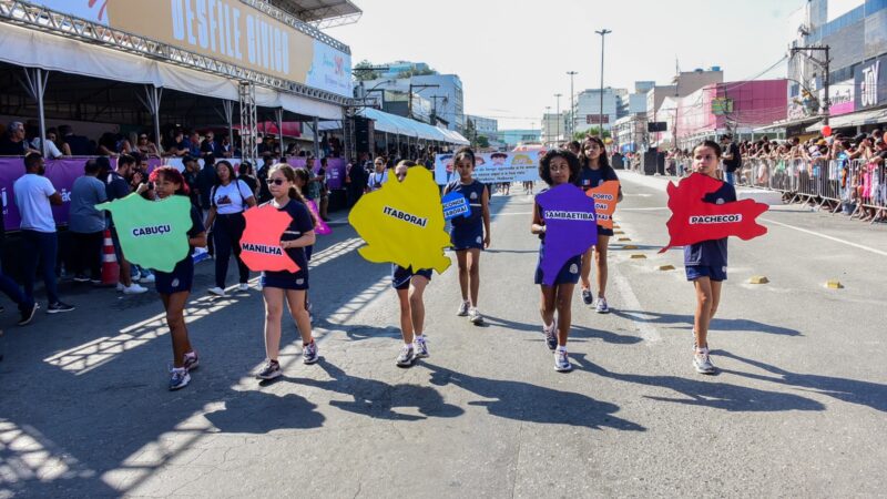 Itaboraí 192 anos: Cerimônia de hasteamento da bandeira e desfile cívico celebram aniversário do município