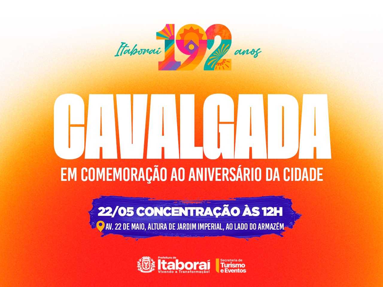 Itaboraí 192 anos: Tradicional cavalgada marca as celebrações de aniversário do município