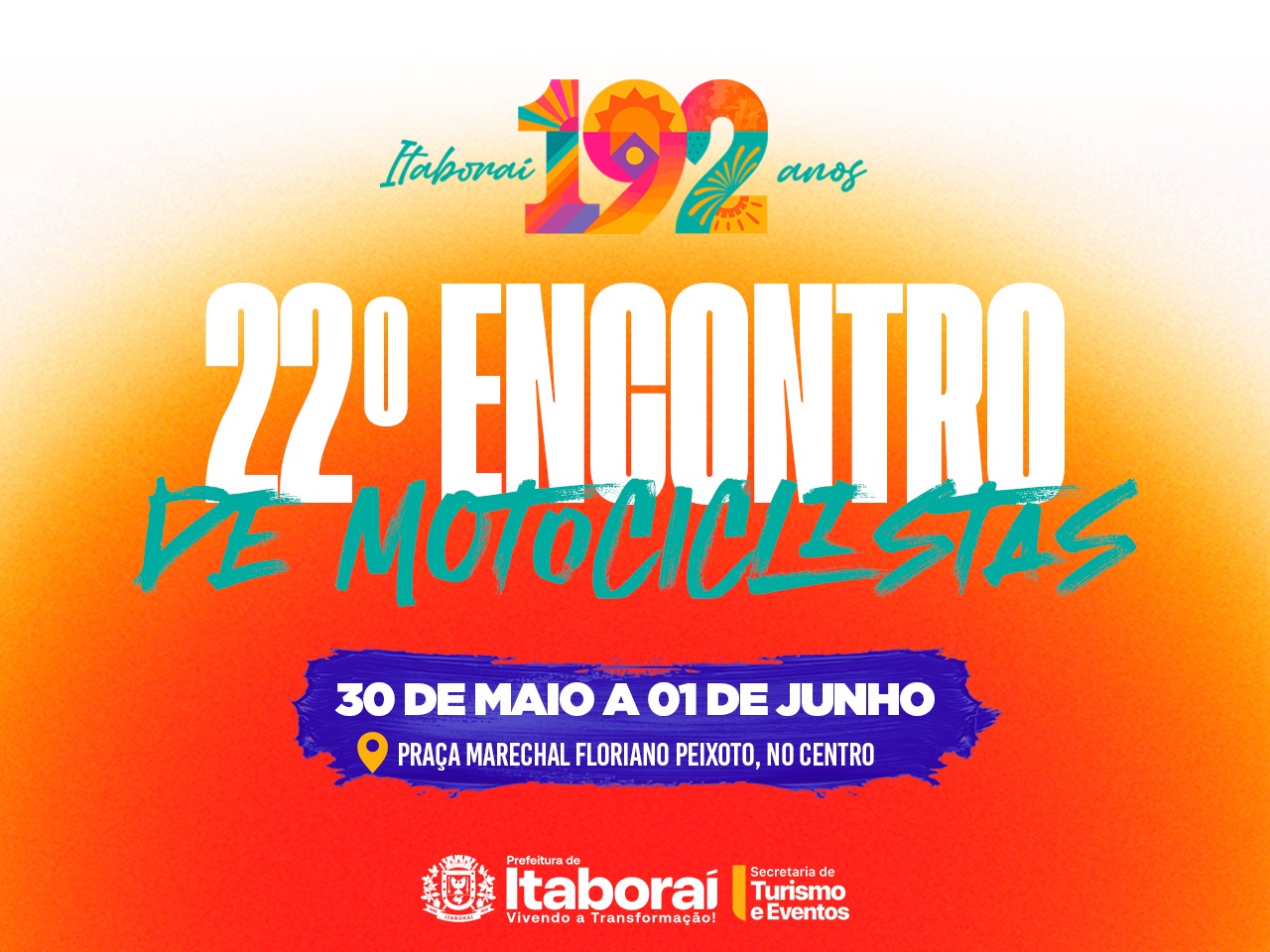 Itaboraí 192 anos: cidade celebra com o 22º Encontro de Motociclistas