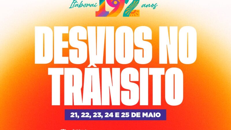 Itaboraí 192 anos: Prefeitura divulga esquema de trânsito especial para festas e desfile cívico