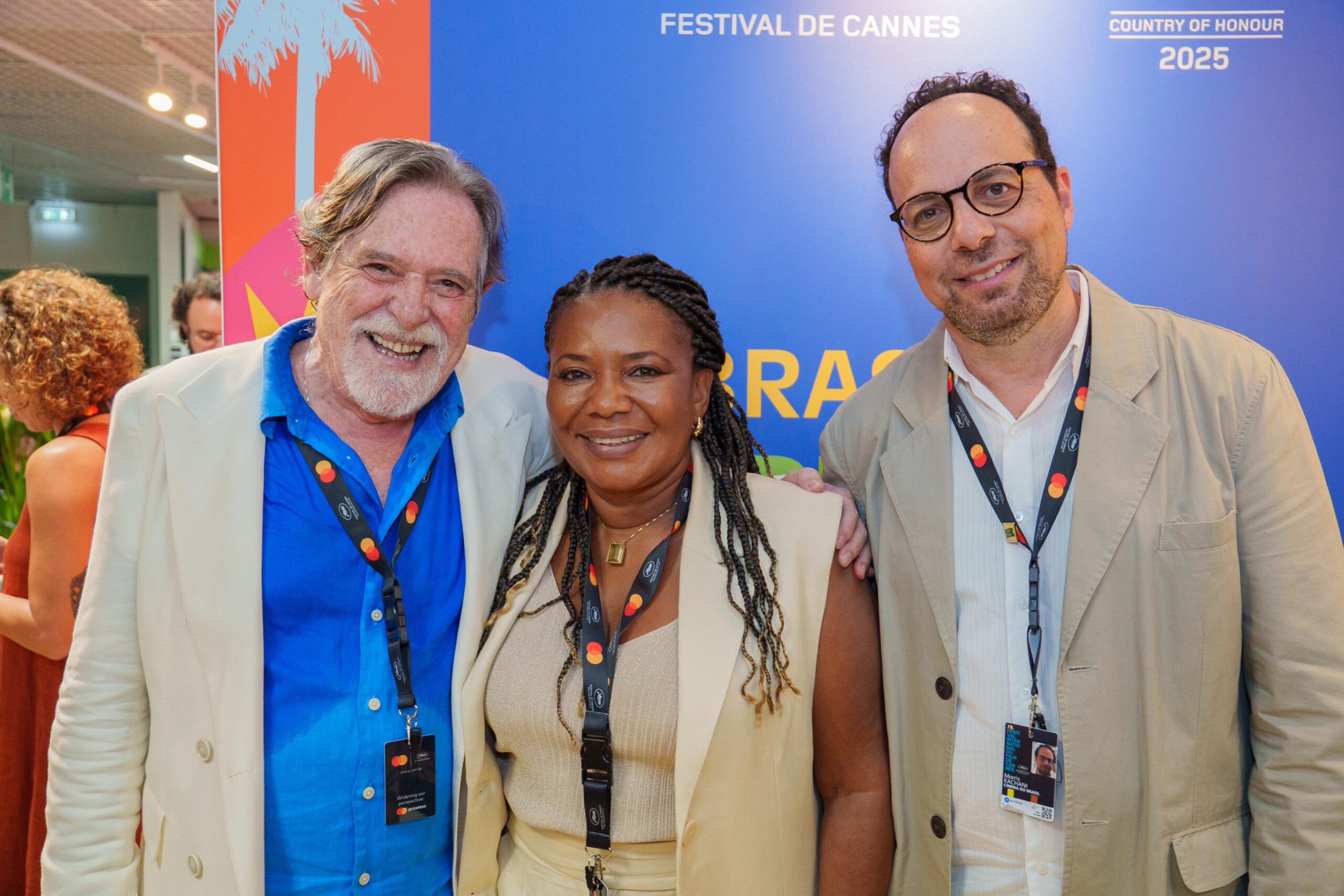 Com José de Abreu e ministra da Cultura, Maricá lança Film Commission no mais prestigiado festival de cinema do planeta