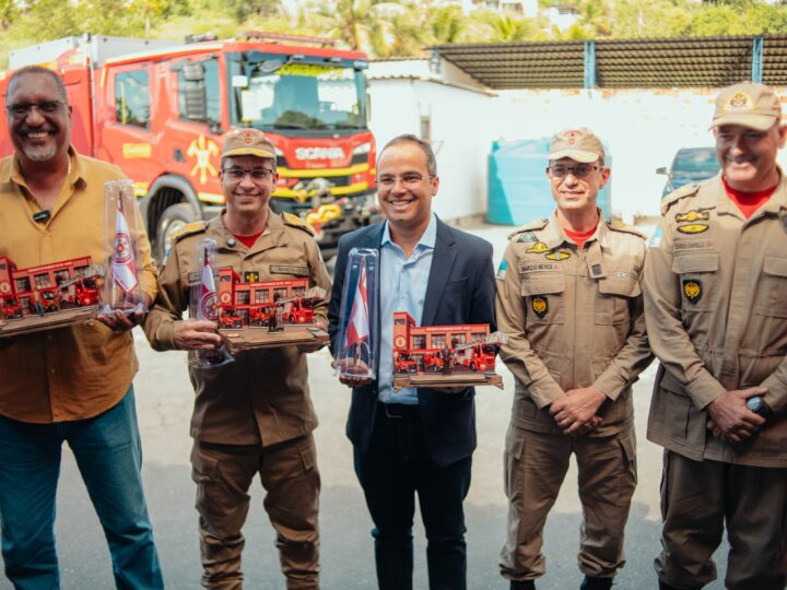 Corpo de Bombeiros de Maricá recebe veículo de última geração