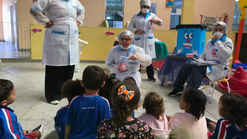 Programa Saúde na Escola promove mobilização sobre saúde bucal em 23 unidades municipais