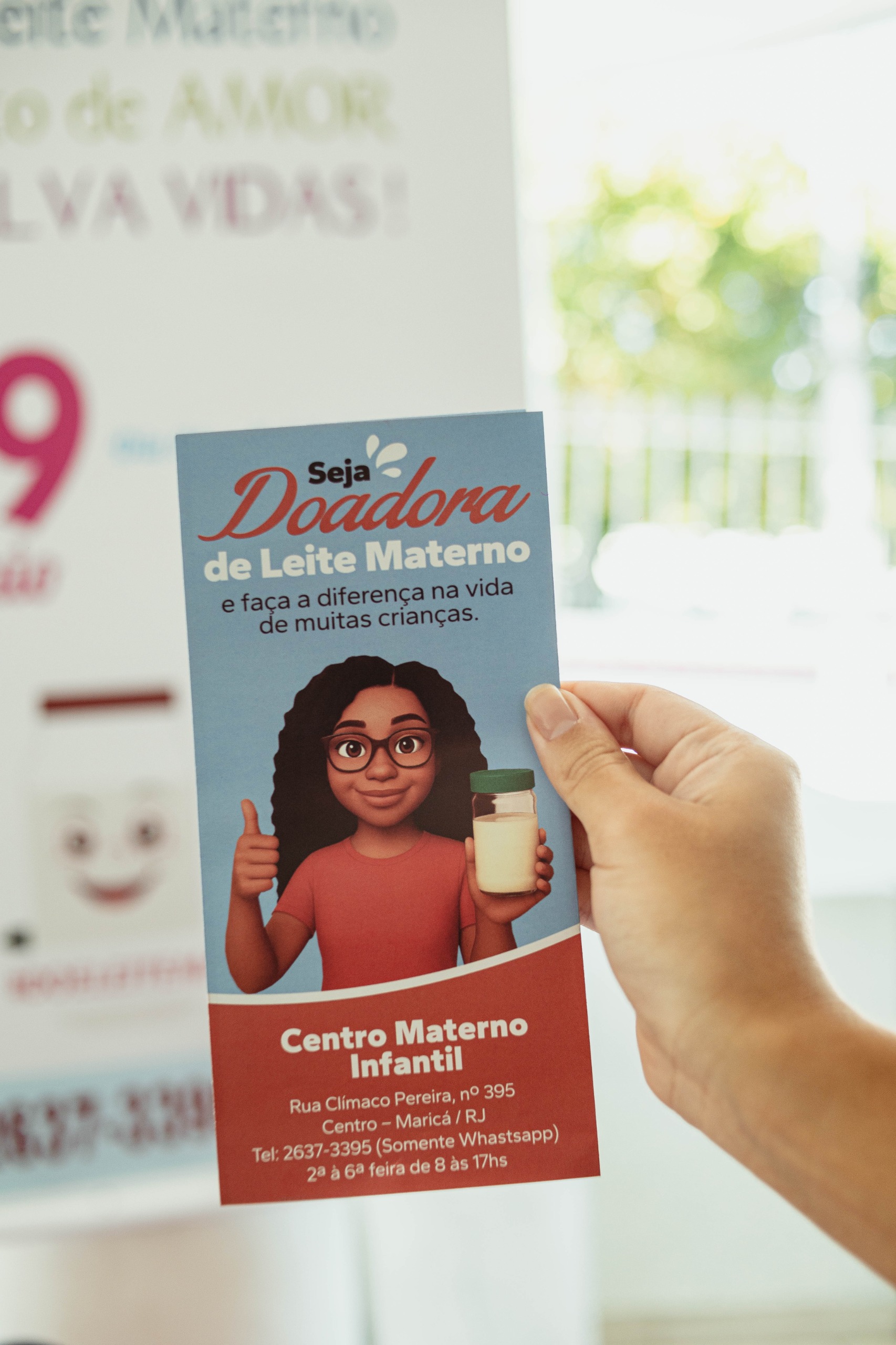 Maricá realiza campanha de incentivo à doação de leite materno