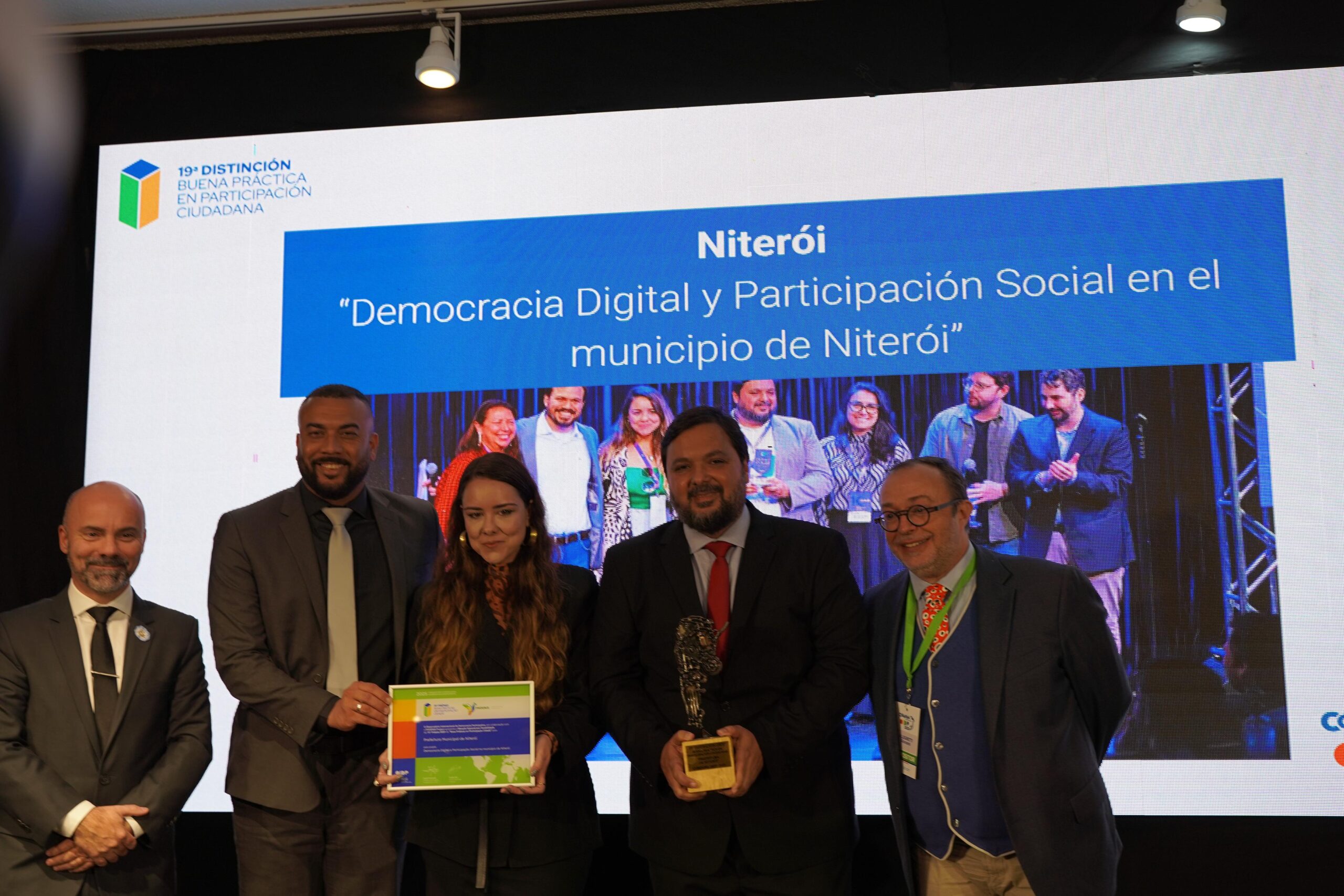 Niterói ganha prêmio internacional em participação cidadã