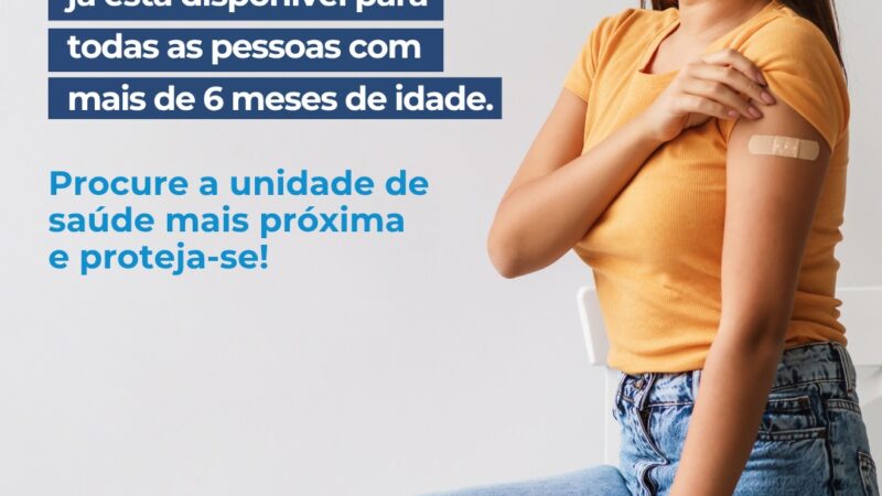 Vacinação contra a gripe é liberada para toda a população em Arraial do Cabo