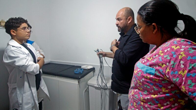 Maricá oferece eletrocardiógrafo digital nas Unidades de Saúde da Família