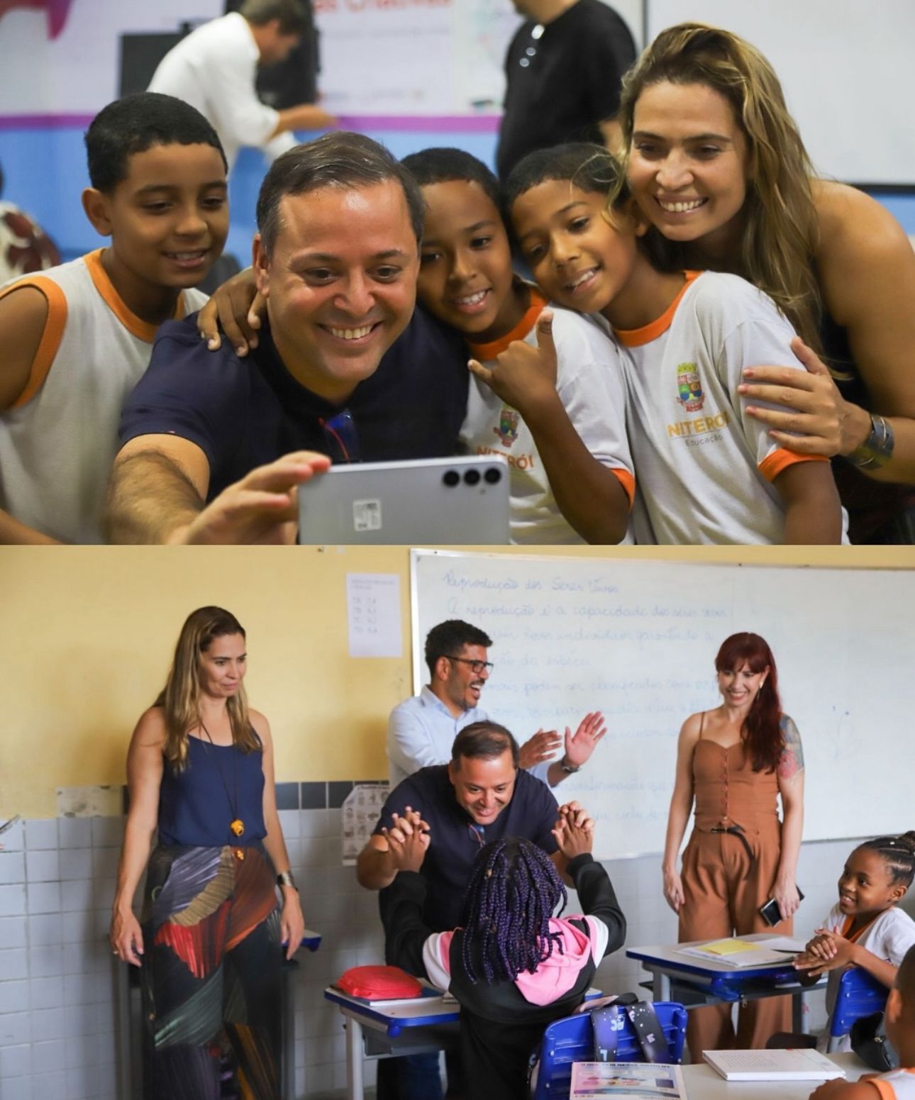 Rodrigo Neves se encontra com beneficiários de programas sociais de Niterói e com diretoras da rede municipal de Educação