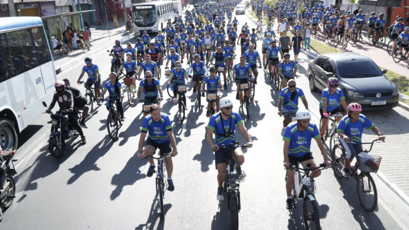 1º Passeio Ciclístico do MUVI reúne mais de 800 pessoas