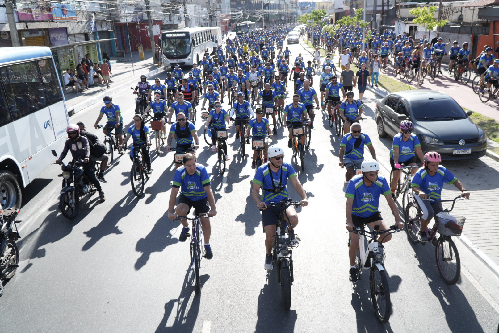 1º Passeio Ciclístico do MUVI reúne mais de 800 pessoas