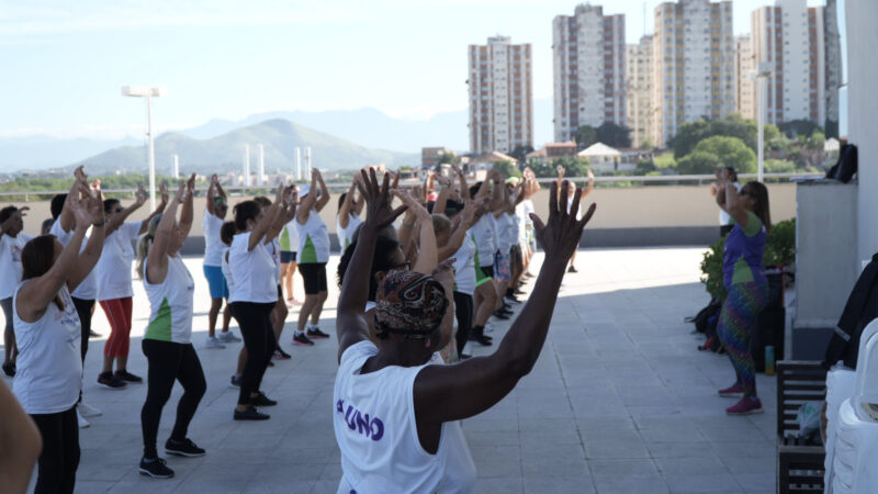 Projeto Saúde em Movimento oferece aulas de Zumba no Pátio Alcântara