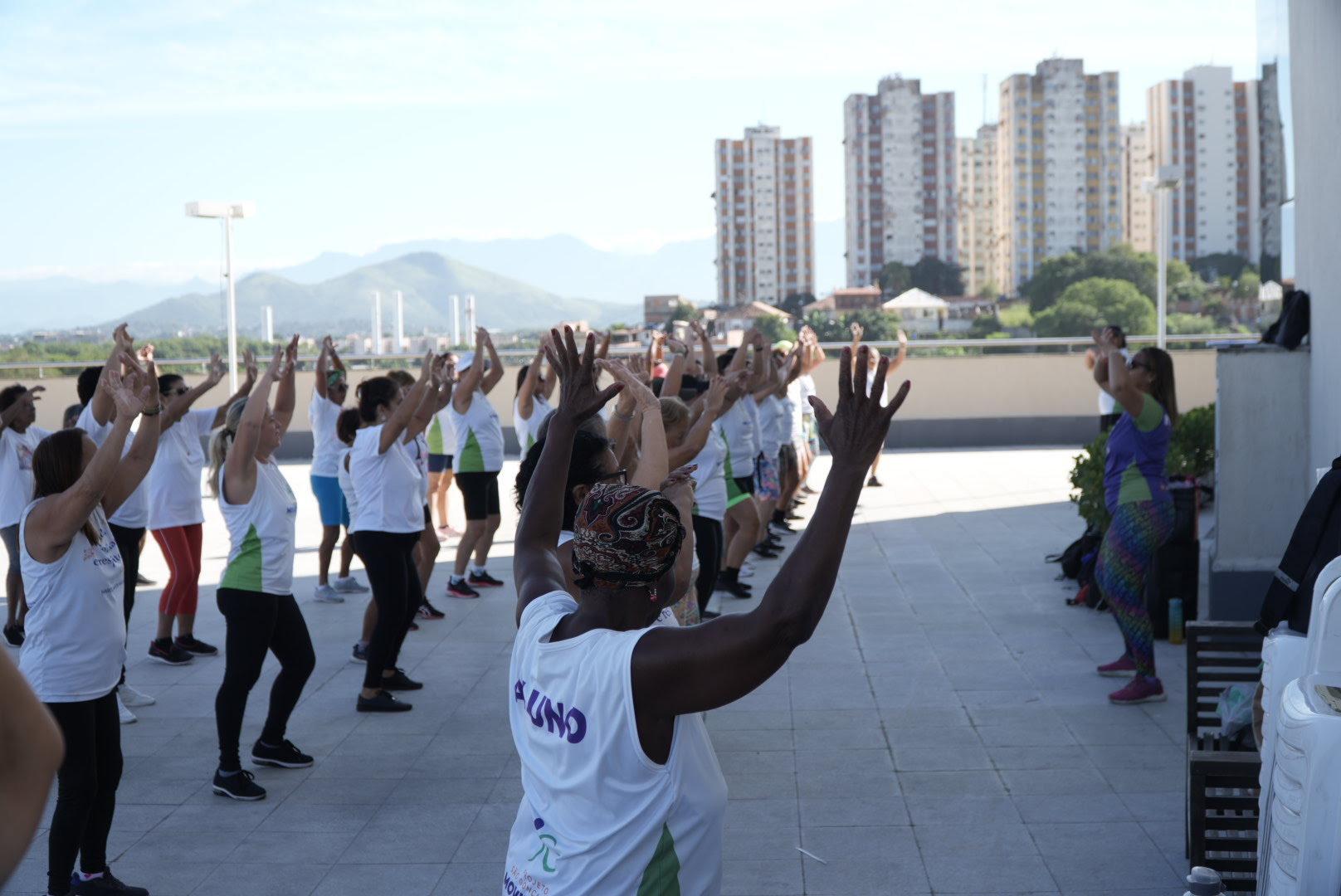 Projeto Saúde em Movimento oferece aulas de Zumba no Pátio Alcântara