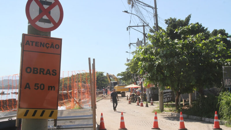 Transporte realiza reordenamento viário no entorno da Praia das Pedrinhas