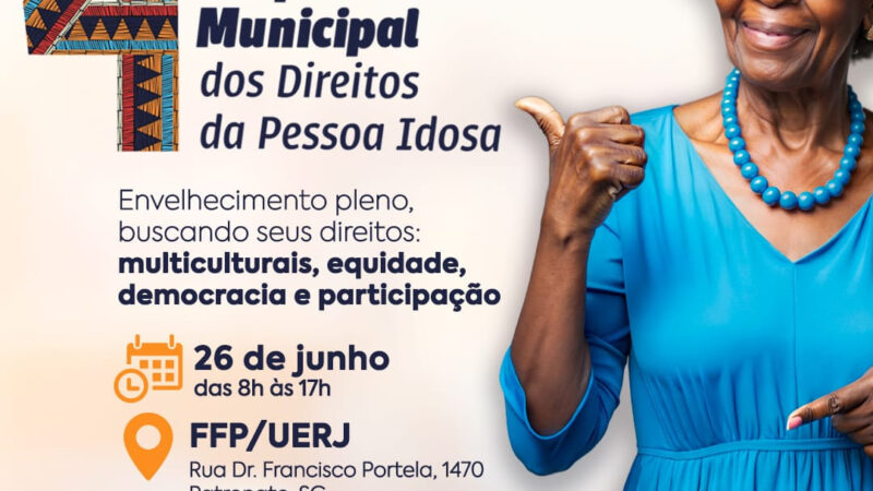 São Gonçalo abre inscrição para IV Conferência Municipal da Pessoa Idosa