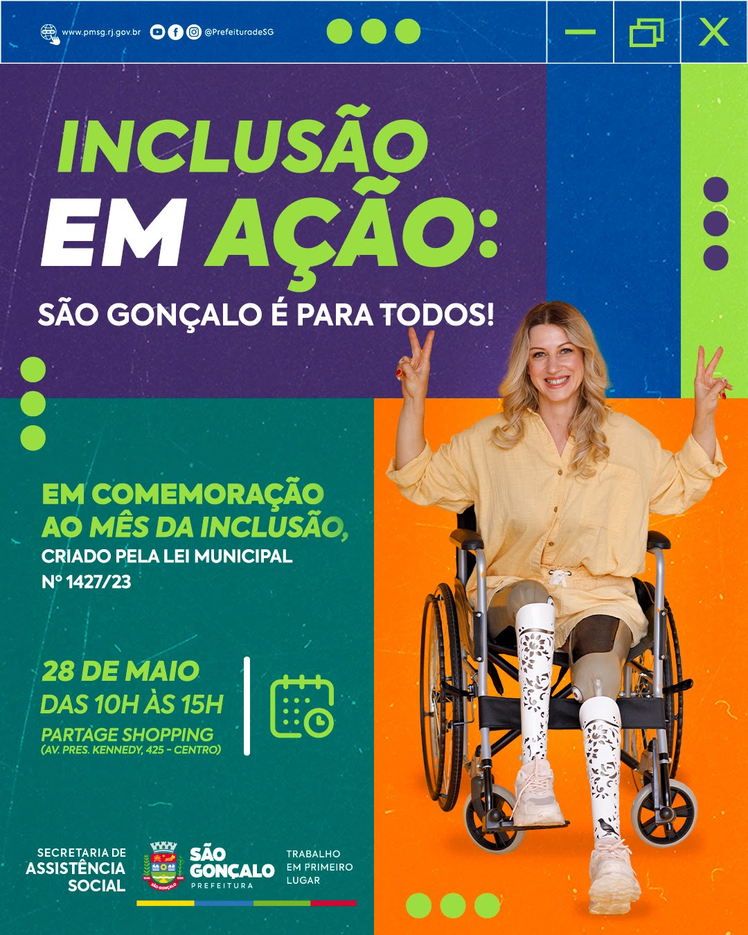 São Gonçalo vai oferecer serviços gratuitos em ação para PCDs