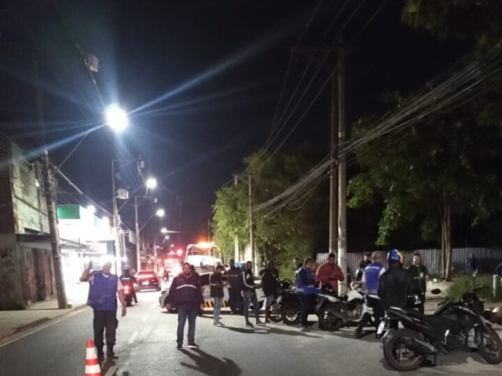 São Gonçalo apreende nove motos em operação contra escapamentos adulterados