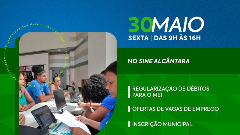 São Gonçalo abre mais de 60 vagas de emprego no Oportunidades