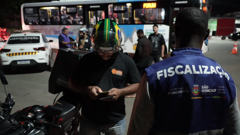 São Gonçalo realiza nova ação de fiscalização contra motos barulhentas