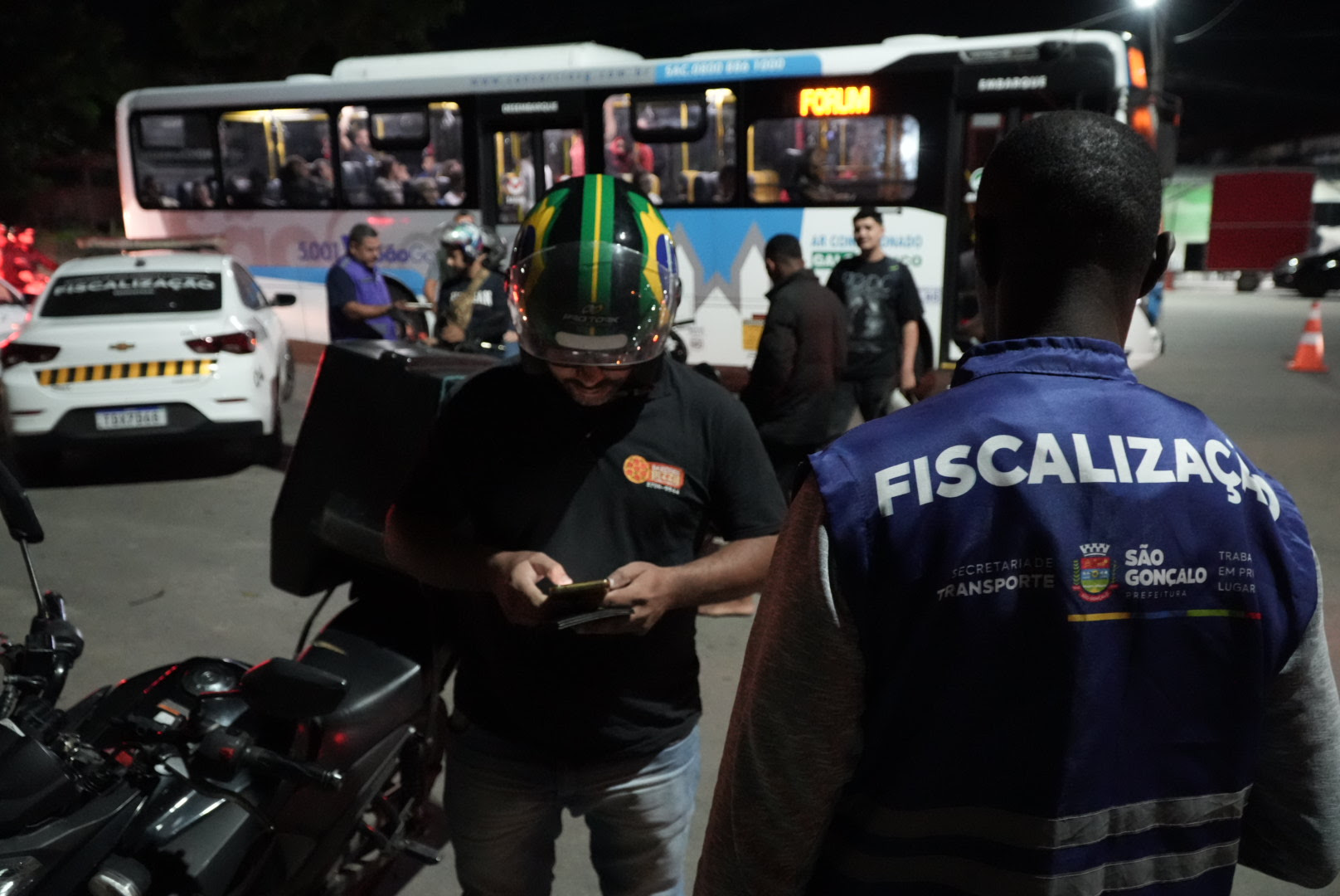 São Gonçalo realiza nova ação de fiscalização contra motos barulhentas
