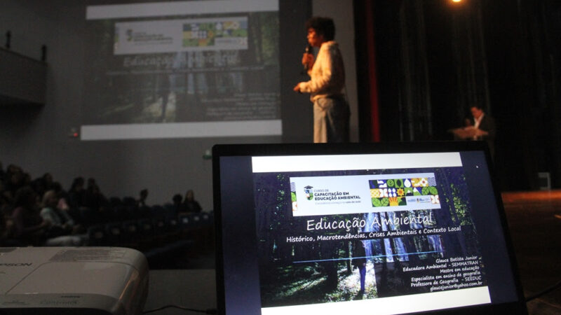 São Gonçalo realiza capacitação em Educação Ambiental voltado para professores